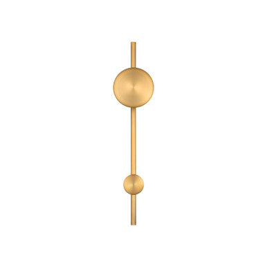 CLOCKER 28in. WALL SCONCE 4CCT - WS124628-AB