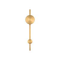 CLOCKER 28in. WALL SCONCE 4CCT - WS124628-AB