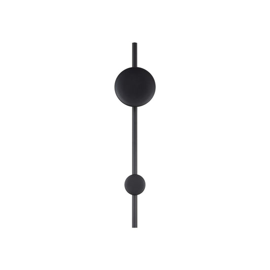 CLOCKER 28in. WALL SCONCE 4CCT - WS124628-BK