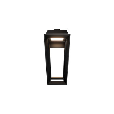 LEVEE 16in. OUTDOOR SCONCE 3000K - WSW115616-BK