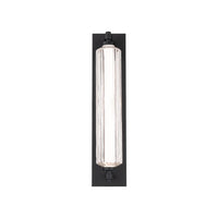 PORTOS 25in. OUTDOOR SCONCE 4CCT - WSW118625-BK