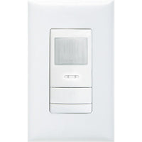 Wall Switch Sensor, Passive Dual Technology, Night Light, 347V, White