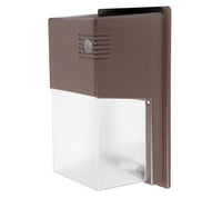 Turtle Friendly LED Rectangle Wall Packs - Economical Outdoor Wall Lights With Photocell - Choose Your Finish