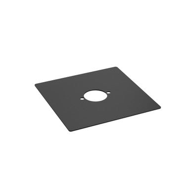 Outdoor Track J-Box Cover in Black - X-CP-BK
