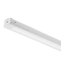 Z SERIES LED STRIP LIGHT, 48IN, 3, 000LM, Frosted,  diffuse, 120V-277V, 3500K, 90 color rendering index, Smoke Gray
