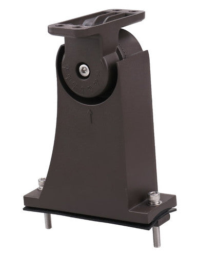 Multiwatt LED Parking Lot Area Light -  100/80/60 Watts - Adjustable Pole Mount - 14000 Lumens - 5000K Daylight - Type 5 Lens - 120-277V - Bronze Finish