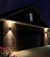 LED Architectural Outdoor Cylinder Up/Down Lights - Wall Sconces - 120-277V - Multiple Finish Options