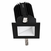 Volta 2in Square Wall Wash Trim 2700-6500K in Black White - R2SWT-ATWB-BKWT