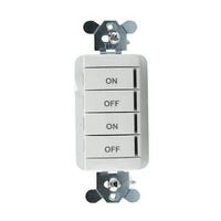 nLight Wired Aesthetic Wallpod, 2-Pole, White