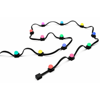Color Kinetics iColor Flex MX Gen2, 50 Nodes, 12in OC, Black Node/Cable, Clear Dome Lens, 3ft Leader - Special Order