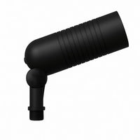 Slim Bullet LED Landscape Light - 8 Watts - 700 Lumens - 120V - Color Temperature Selectable 30K/40K/50K  - Knuckle Mount With Included Stake - Black Finish