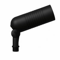 Slim Bullet LED Landscape Light - 8 Watts - 700 Lumens - 120V - Color Temperature Selectable 30K/40K/50K  - Knuckle Mount - Black Finish