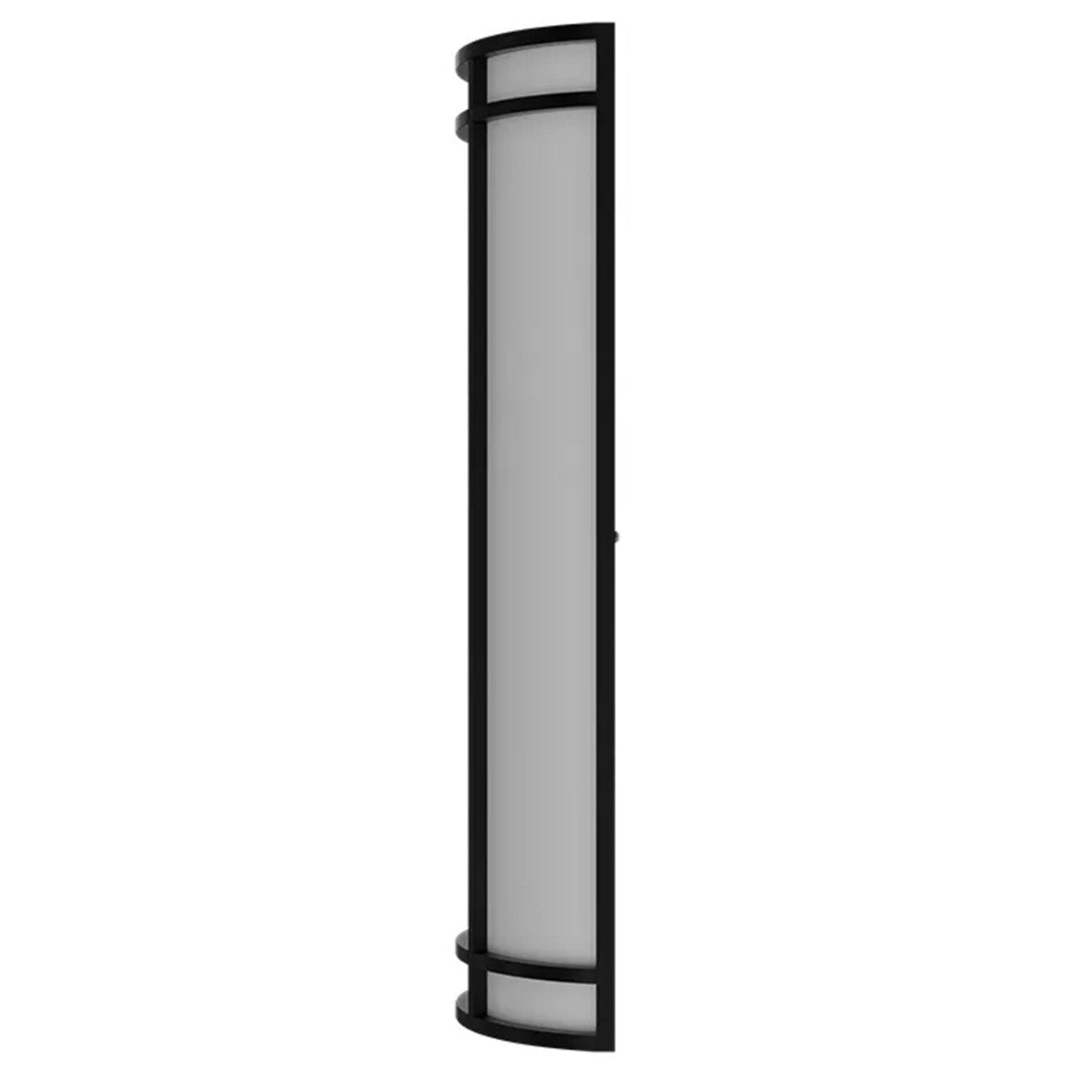 LED Decorative Wall Sconce Black Finish Watt Selectable 20W/25W/30W - 2,800 Lumens - 9X24 Inches - Color Tunable 30/40/50K