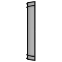 LED Decorative Wall Sconce Black Finish Watt Selectable 20W/25W/30W - 2,800 Lumens - 9X24 Inches - Color Tunable 30/40/50K