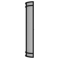 LED Decorative Wall Sconce Black Finish Watt Selectable 20W/25W/30W - 2,800 Lumens - 9X24 Inches - Color Tunable 30/40/50K