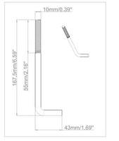 LED Bollard Lights - For Commercial Driveways and Parking Lots - Lens Free Cone Head - 24/19/14W - 3000 Max Lumens - Color Selectable 30K, 40K, 50K - Bronze Finish