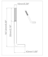 LED Bollard Lights - For Commercial Driveways and Parking Lots - Lens Free Split Cone Head - 24/19/14W - 3000 Max Lumens - Color Selectable 30K, 40K, 50K - Bronze Finish