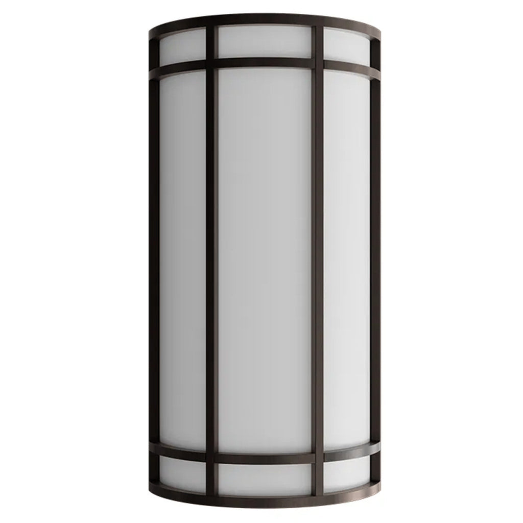 LED Decorative Wall Sconce Bronze Finish Watt Selectable 15W/20W/25W - 2,400 Lumens - 9X18 Inches - Color Tunable 30/40/50K