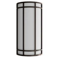 LED Decorative Wall Sconce Black Finish Watt Selectable 15W/20W/25W - 2,400 Lumens - 9X18 Inches - Color Tunable 30/40/50K