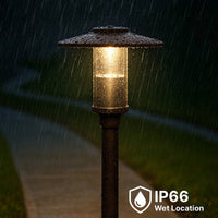 Indirect LED Post Light - Watt Selectable 40W/30W/20W/12W - Color Selectable 30K/40K/50K - 120-277V - 0-10V Dimmable - Bronze Finish