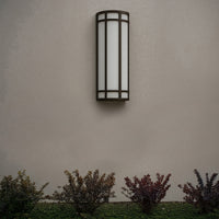 LED Decorative Wall Sconce Bronze Finish Watt Selectable 20W/25W/30W - 2,800 Lumens - 9X24 Inches - Color Tunable 30/40/50K