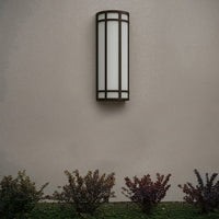 LED Decorative Wall Sconce Bronze Finish Watt Selectable 20W/25W/30W - 2,800 Lumens - 9X24 Inches - Color Tunable 30/40/50K