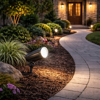 LED 120V Landscape Lights - Commercial Grade Spot Lights - Multiple Wattages Available With Different Color Temperatures and Mounting Methods