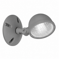 Remote Head, Outdoor, 1 Lamp Head, Wall, Ceiling Mount, 6V, 5.3W, Grey Housing