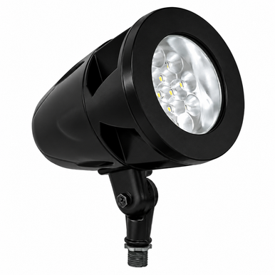 Copy of 84 Watt LED Flagpole Light 25 Degree Spot with Knuckle Mount Integrated LED - 9000 Lumens - 5000K Daylight - 120-277V