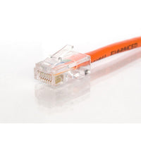CAT5 cable, 50ft., Orange, Plenum Rated