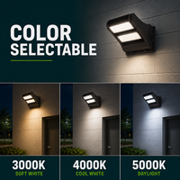 120 Watt LED Rotatable Wallpack - 15000 Lumens - 5000K Daylight - 120-277V - Bronze Finish