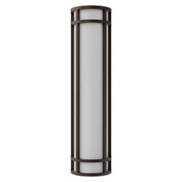 LED Decorative Wall Sconce Bronze Finish 25 Watt - 1,800 Lumens - 6X24 Inches - Color Tunable 30/40/50K