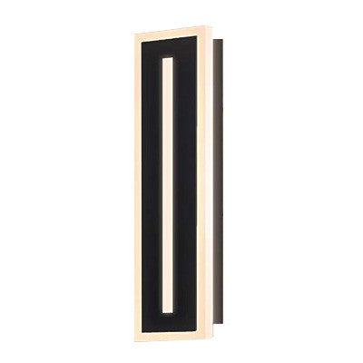 Decorative Center Lit LED Wall Sconce - 72in.X5-7/8in. - 40 Watt - Max Lumens 2338 - Color Temperature Selectable 30K/40K/50K - 120-277V - Black Finish