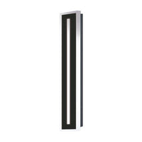 Decorative Center Lit LED Wall Sconce - 36in.X5-7/8in. - 30 Watt - Max Lumens 1856 - Color Temperature Selectable 30K/40K/50K - 120-277V - Black Finish