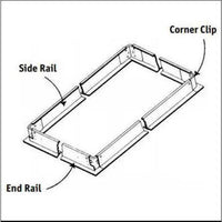 Flange Kit, 1'x4' for use with any recessed troffer