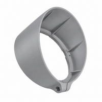 Color Kinetics Burst Powercore Trim Ring, Gray, 6.5in Diameter - Special Order
