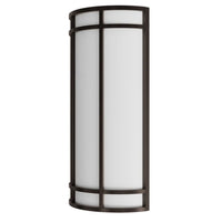 LED Decorative Wall Sconce Bronze Finish Watt Selectable 15W/20W/25W - 2,400 Lumens - 9X18 Inches - Color Tunable 30/40/50K