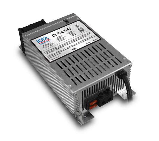 DLS,27V DC,40 Amps,Internal IQ4 Smart Charge Control Module,Three-Color Indicator Light