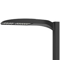 D-Series Size 2 LED Area Luminaire, LED, Up to 27116 Lumens, 4000K, 70CRI, Type IV Medium, 120-277V, House-side shield, Square pole mounting, Field adjustable output, Dark bronze finish, super durable