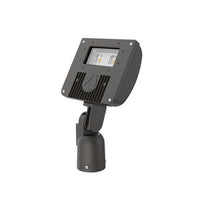 LED Flood Luminaire, 3000K, Narrow Spot, 120-277V, Integral Slipfitter, Bronze Finish
