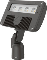 Lithonia DSXF2 Series LED Outdoor Flood Light, 12539 lumens, 5000K , Medium spot, 120-277V, Integral Slipfitter, 0-10v, Black finish,