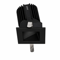 Volta 2in Square Wall Wash Trim 2700-6500K in Black - R2SWT-ATWB-BK