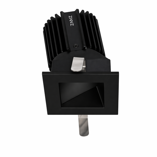 Volta 2in Square Wall Wash Trim 1800-4000K in Black - R2SWT-ATWA-BK