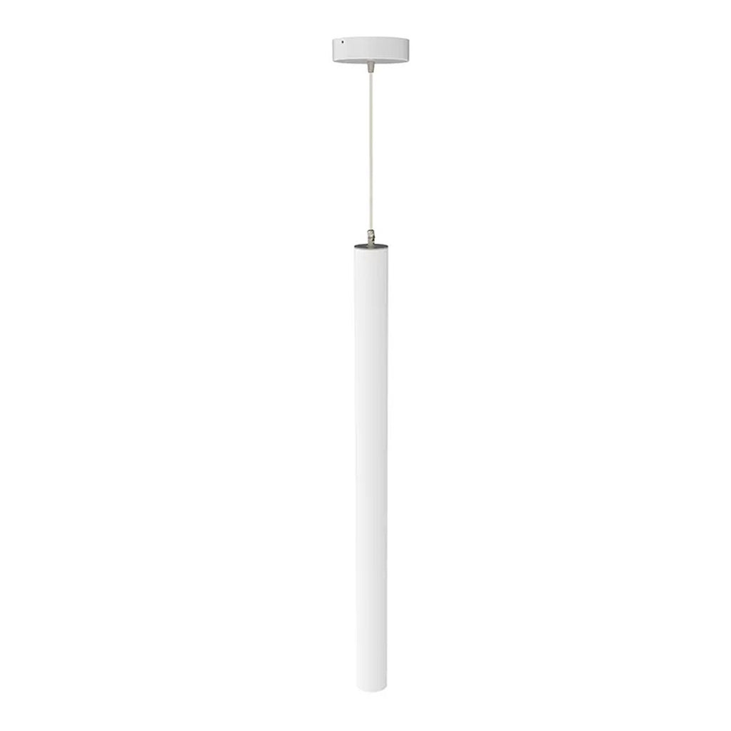 Decorative Linear 360 Degree LED Tube Light - 4 Foot - Multi Watt Selectable 33/35/37/39  Watts - Color Temperature Selectable 27K/30K/35K/40K/50K - White Finish - 120-277V