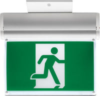 Quantum®,  Extruded Aluminum Edge-Lit Running Man Sign, Aluminum