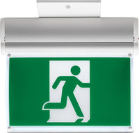 Quantum®,  Extruded Aluminum Edge-Lit Running Man Sign, Aluminum