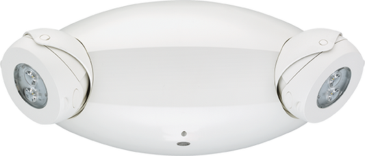 ELM4L, 120-347VAC, Lithium iron phosphate, High output battery, Less lamp head