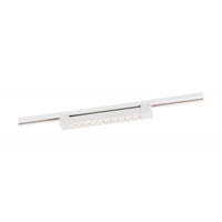 Light Bar Style LED Track Head Only  - 1 Foot - White Finish - 30 Degree Beam - 960 Lumens - 3000K Soft White - 15 Watt - Dimmable - 3 Contact Halo Style