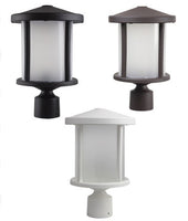LED Outdoor Tuscano Lights - Residential Exterior Light Fixtures - Choose From Wall or Post Mount - Available With Integrated LED or E26 Socket - Color Temperature and Finish Options Available