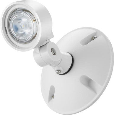 Remote, White, Single Head, Weather Proof, Round